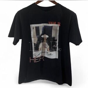 H.E.R. Concert Tour Merchandise Black Graphic T-Shirt Size Large